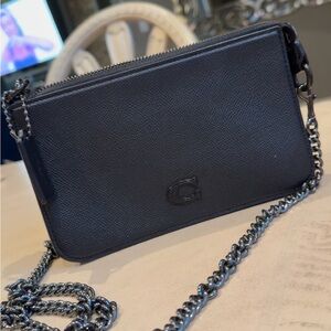 Coach Midnight Black Crossbody Bag